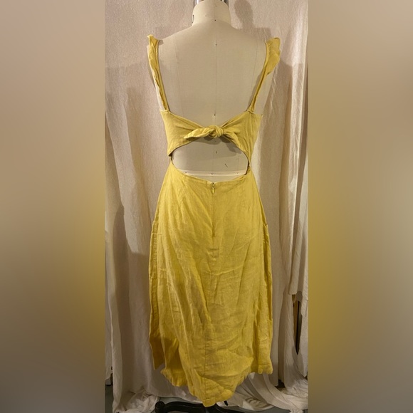 REFORMATION LINEN DRESS - Picture 2 of 5